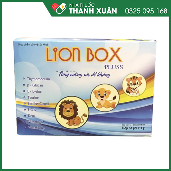Lion Box Pluss kích thích ăn ngon